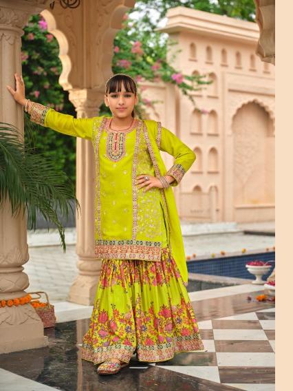 Nanni munni little queen kids wear salwar suit wholesale surat